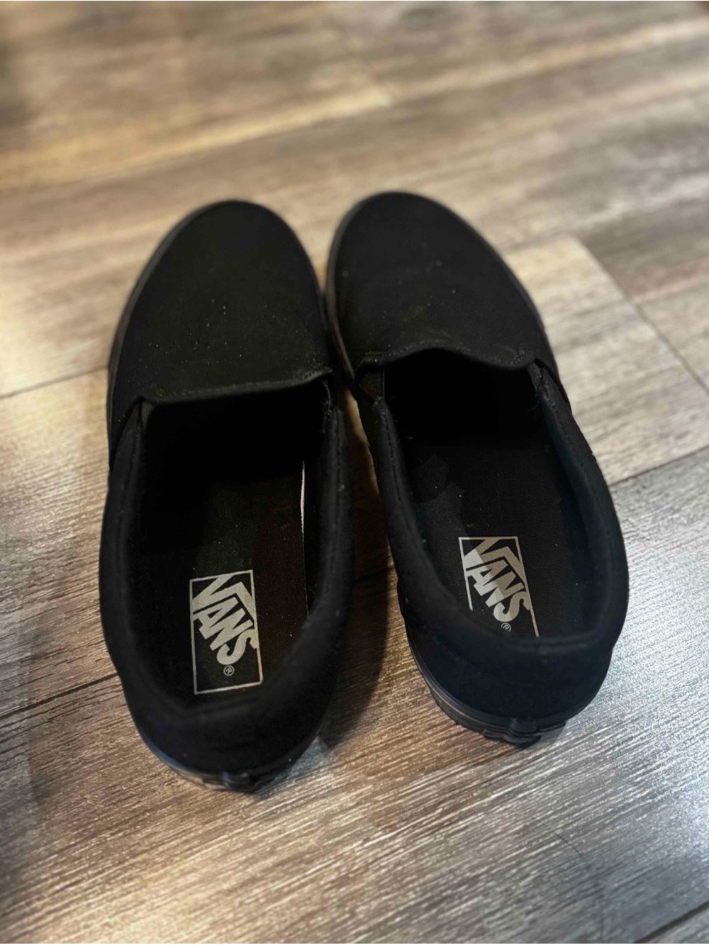 Vans Classic Slip-On Loafers in Black